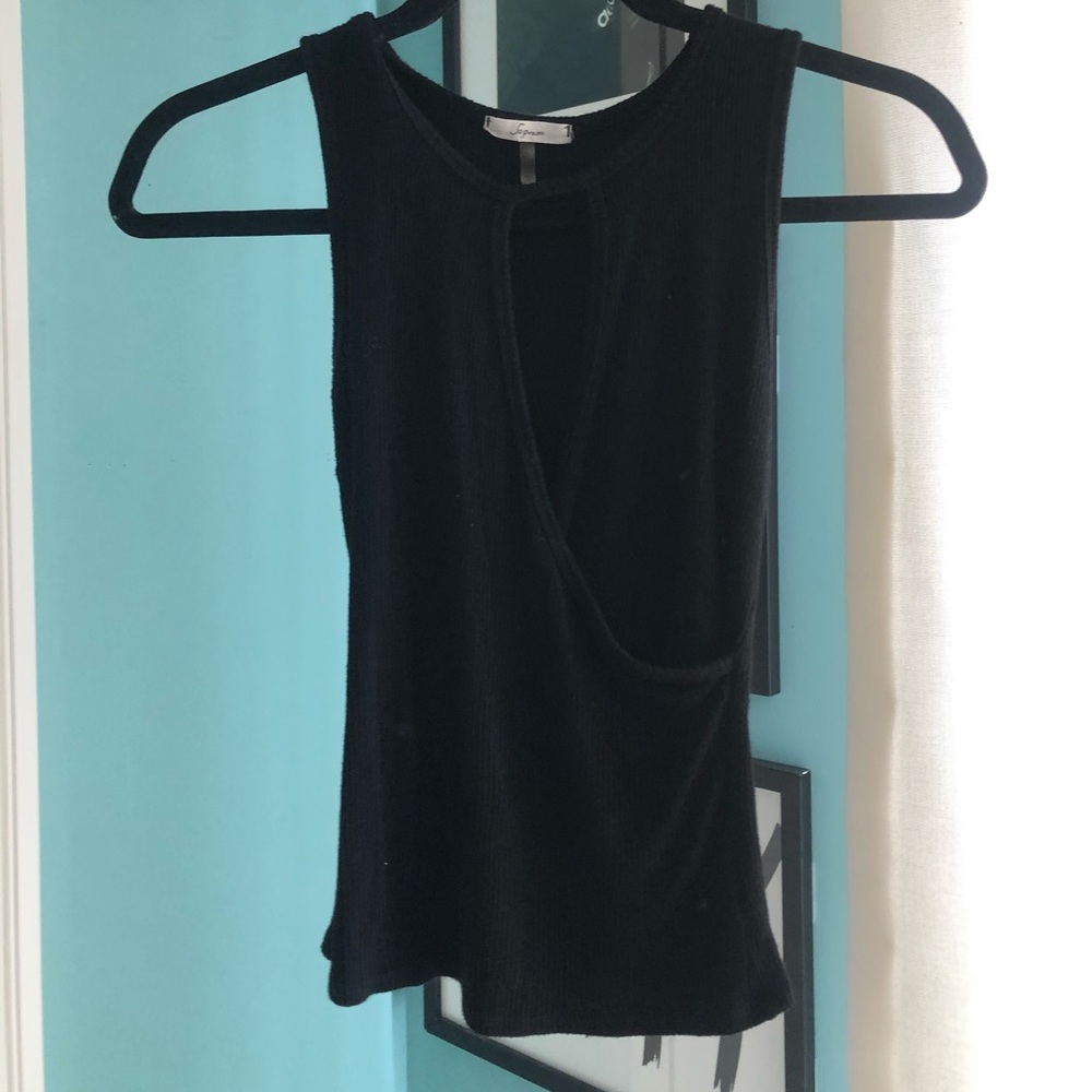 Nordstrom black low cut tank